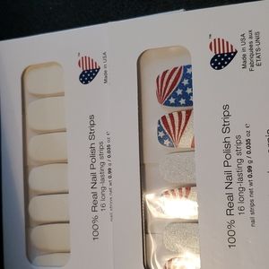 Color Street Two Packages ONE Swiss and Tell ONE American Dream